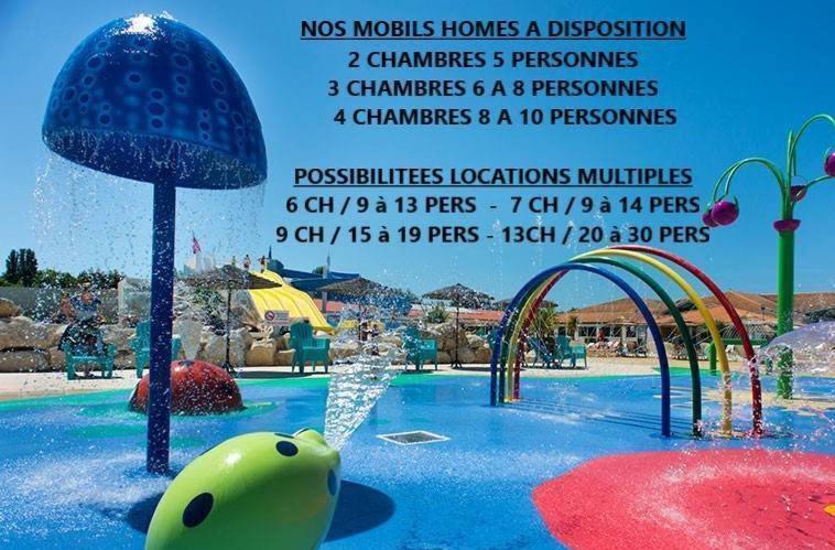 Les Mobiles Homes De La Palmyre Les Mathes Exterior foto